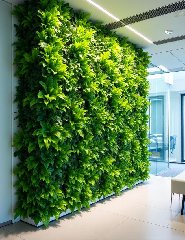 Sistema Idrigo e Verde Verticale per Ufficio